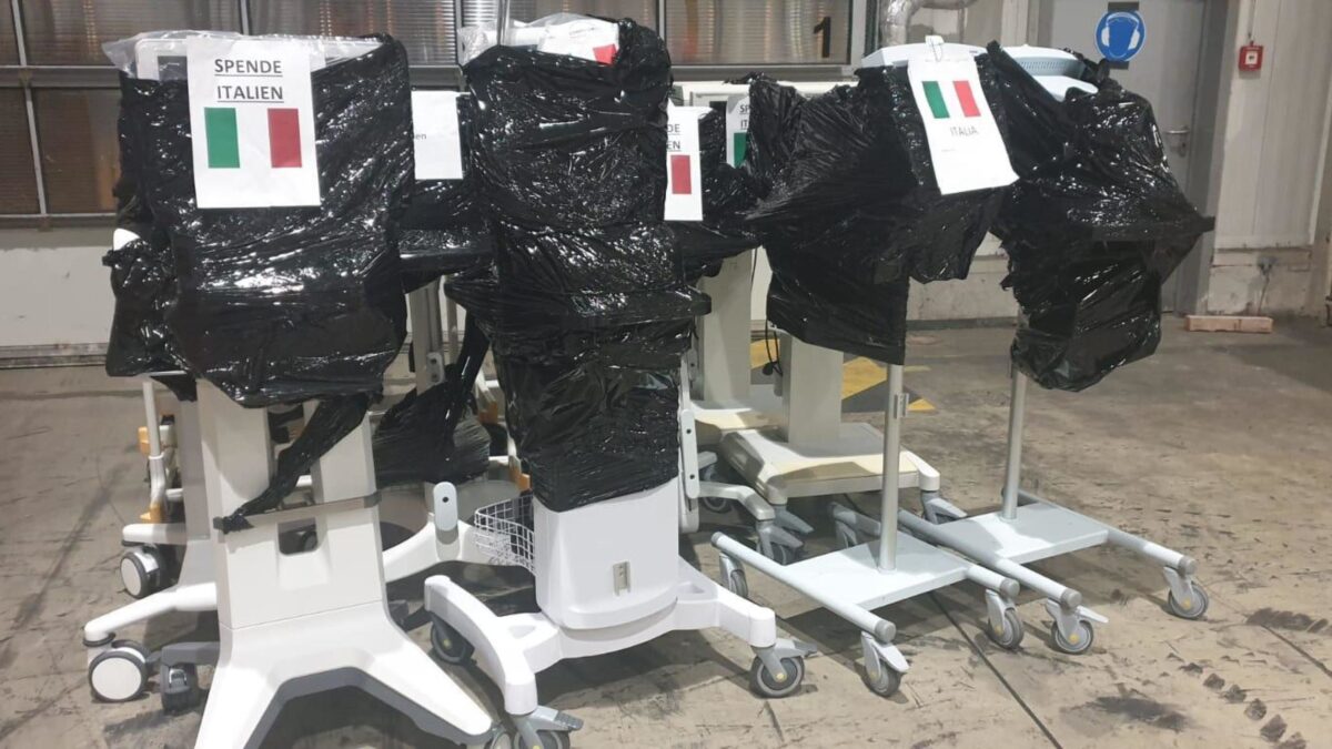 La Puglia sequestra i ventilatori del Veneto