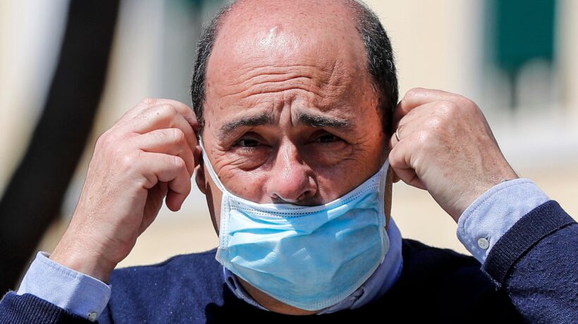 Zingaretti si è perdutomascherine per 35 milioni