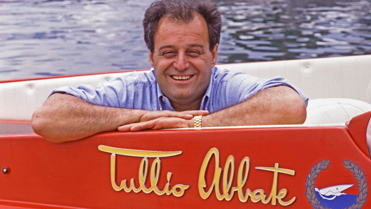 Tullio Abbate, re della motonautica che fabbricava le Ferrari dell’acqua