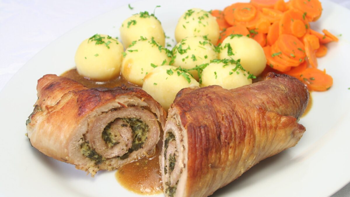 Cuciniamo insieme: girelle di tacchino tricolori