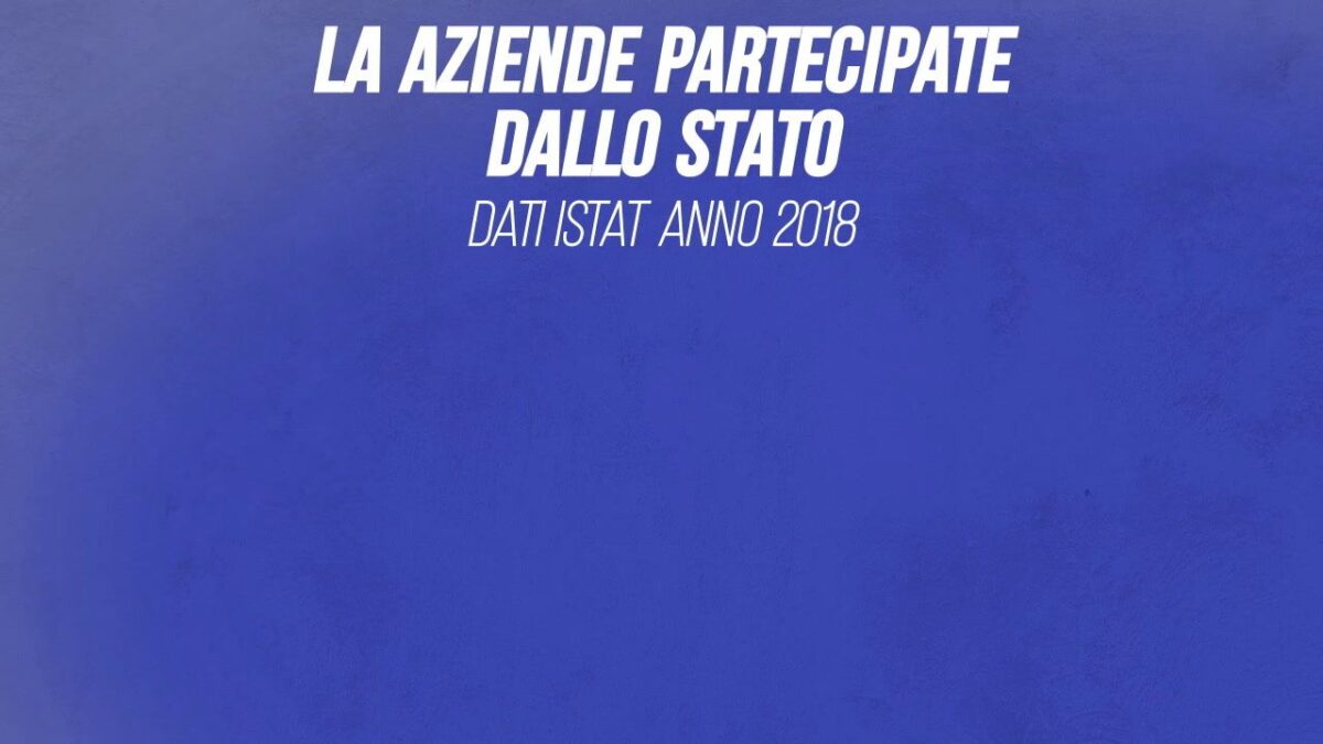 I numeri delle aziende partecipate dallo Stato
