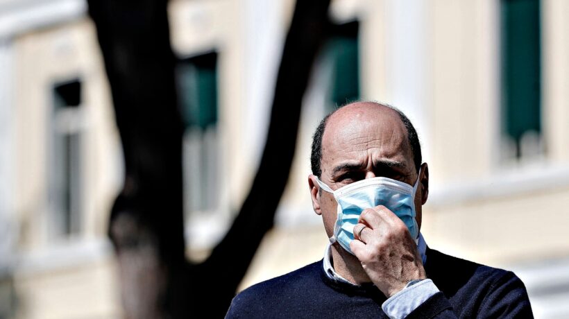 Pasticciaccio mascherine: Zingaretti due giorni fa s’è fatto la polizza farlocca