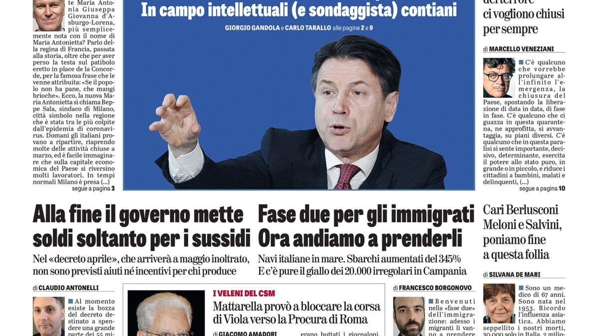 Oggi in edicola