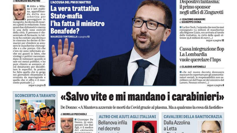 Oggi in edicola