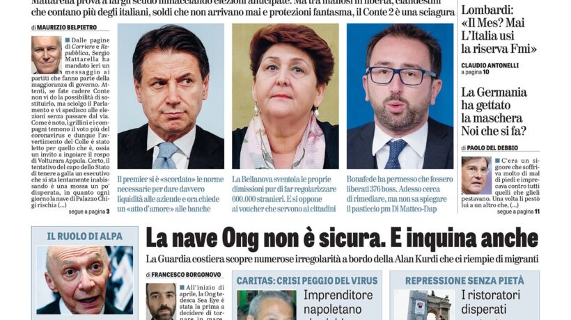 Oggi in edicola