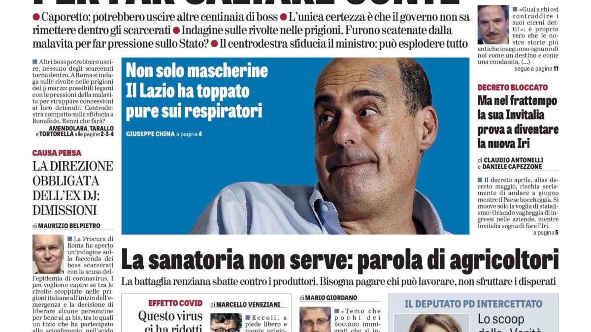 Oggi in edicola
