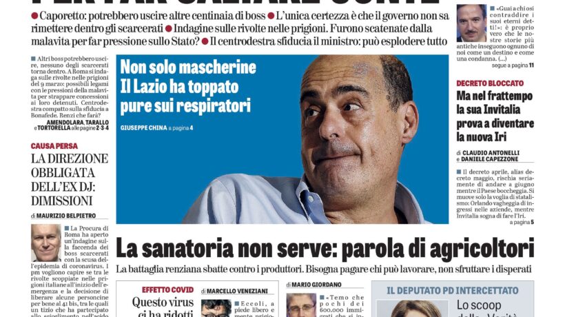 Oggi in edicola