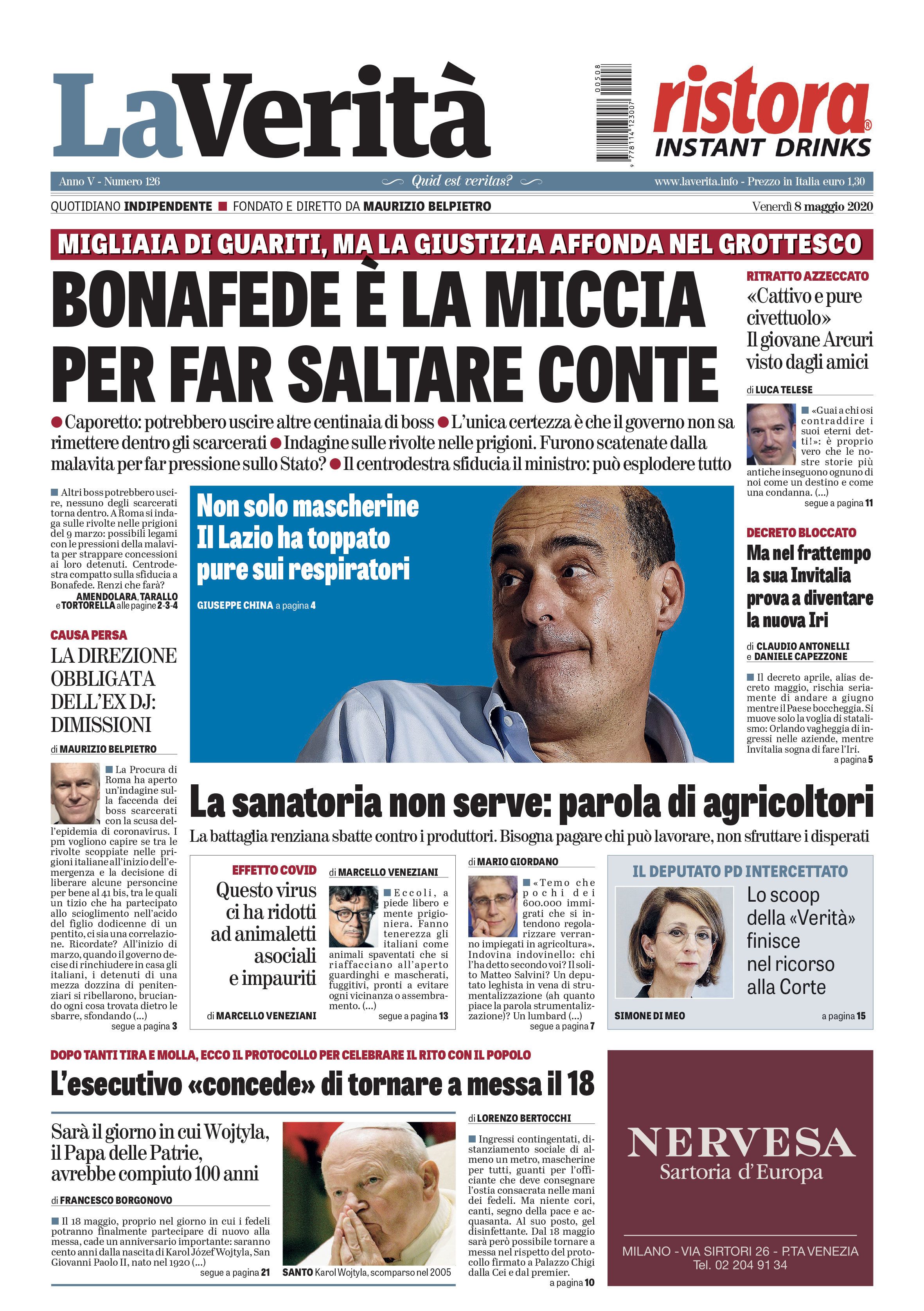 Oggi in edicola