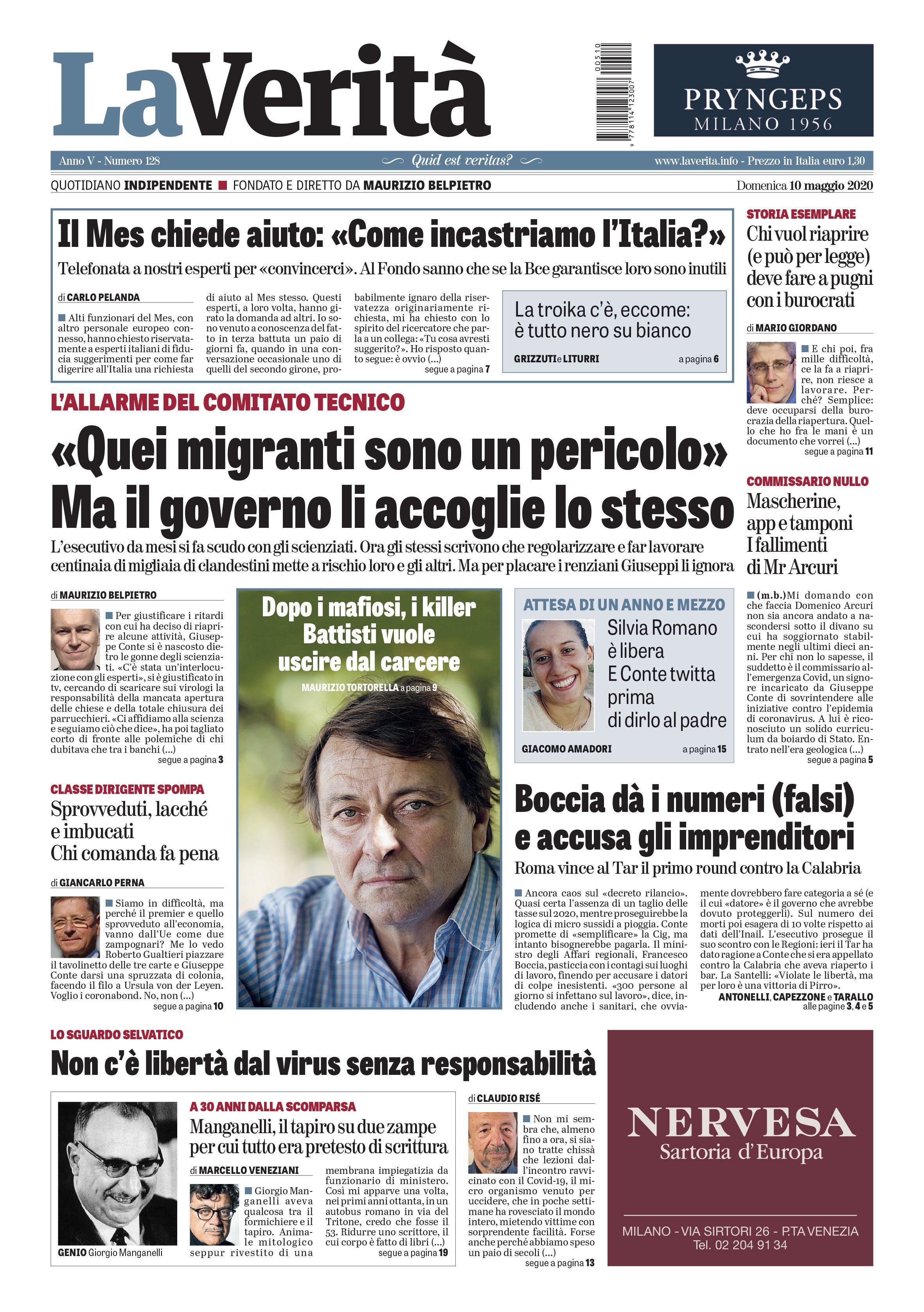 Oggi in edicola