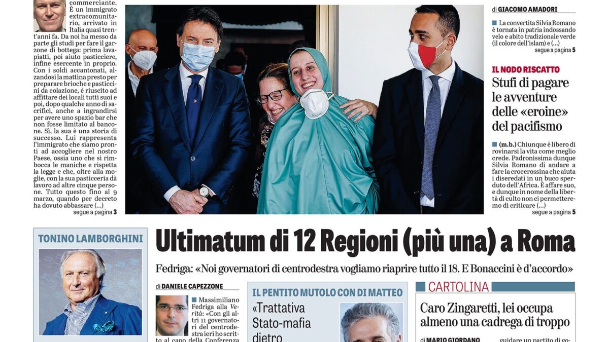 Oggi in edicola