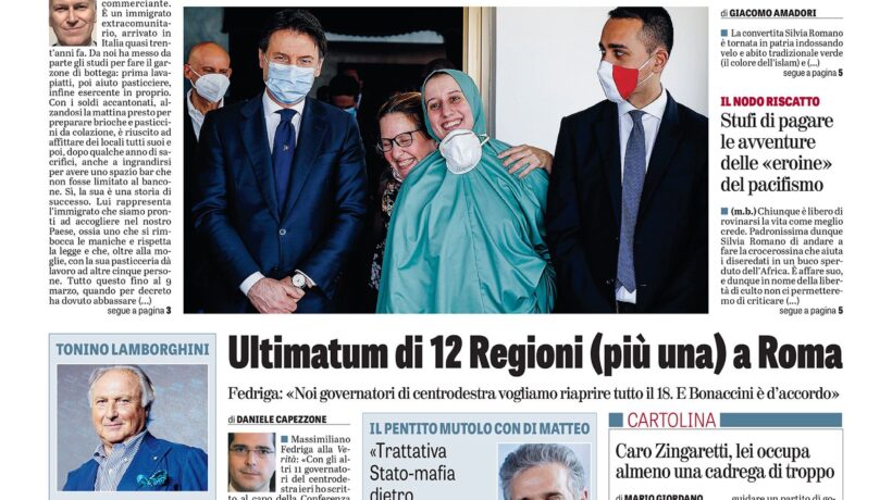 Oggi in edicola