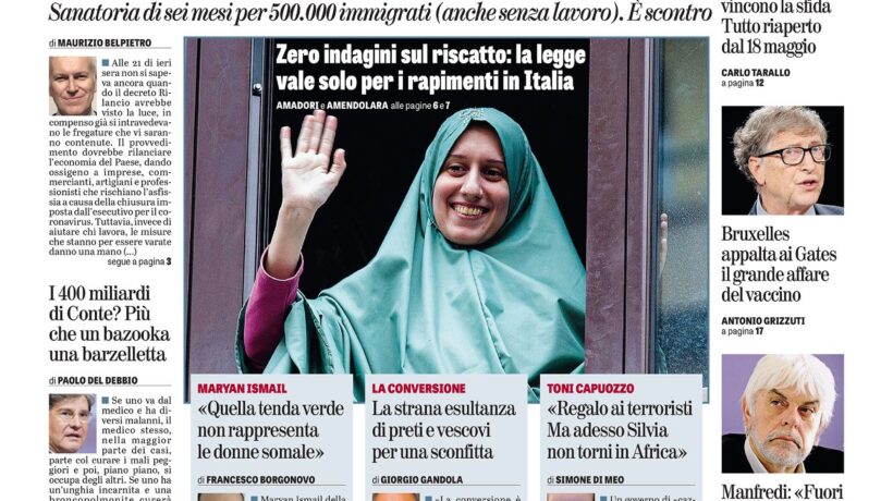 Oggi in edicola
