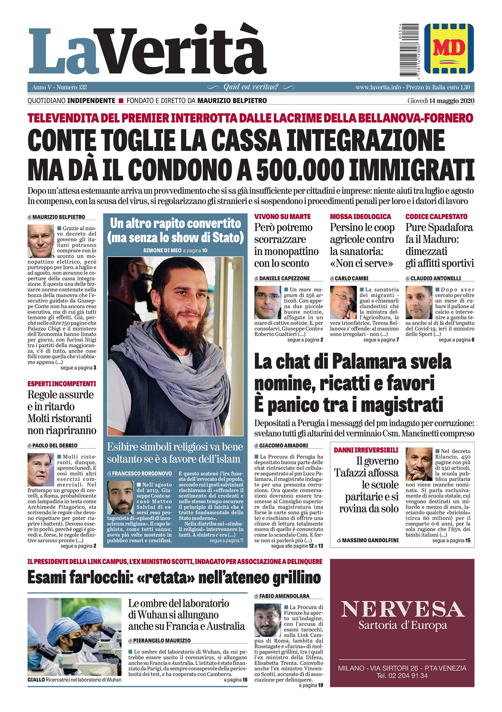 Oggi in edicola