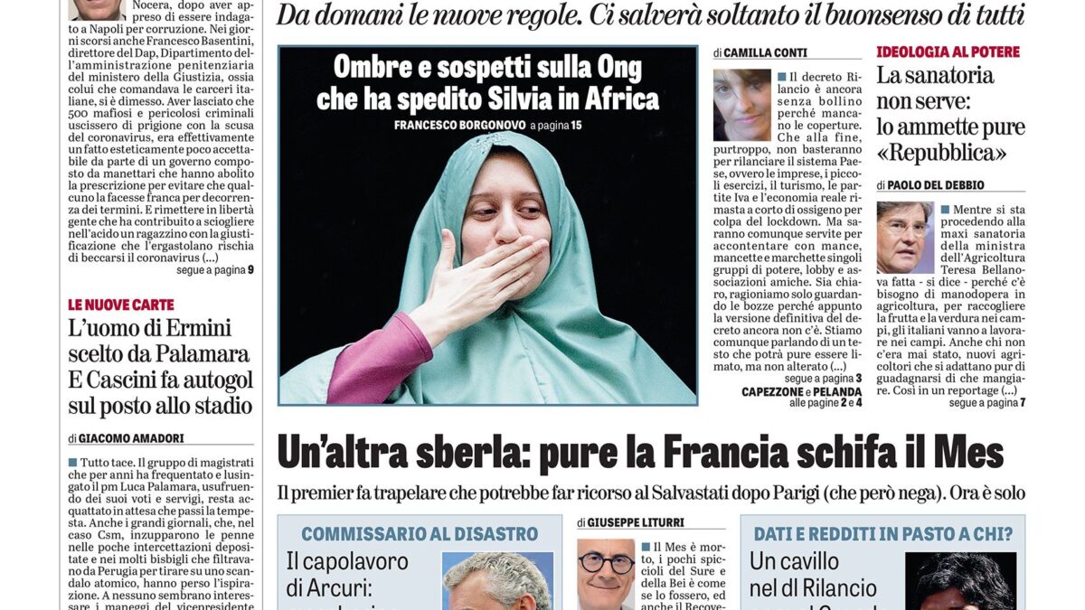 Oggi in edicola