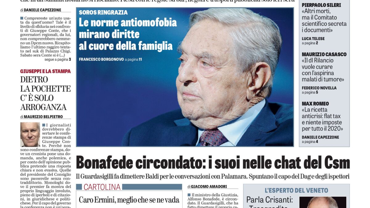 Oggi in edicola