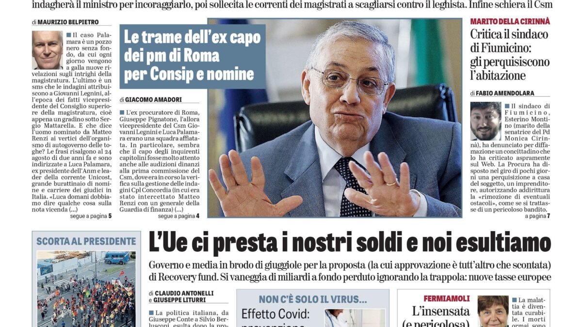 Oggi in edicola
