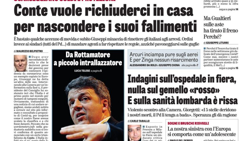 Oggi in edicola