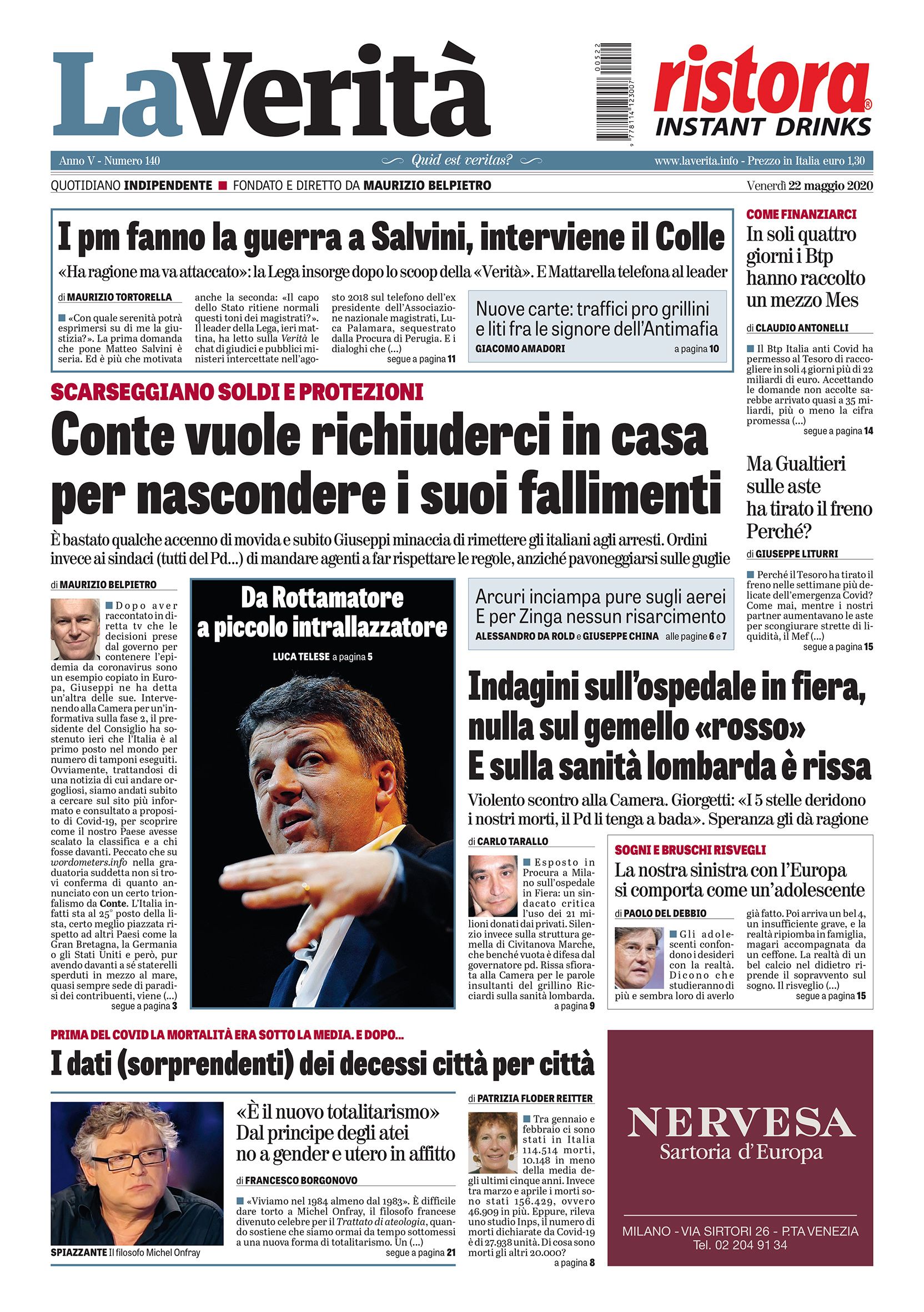 Oggi in edicola