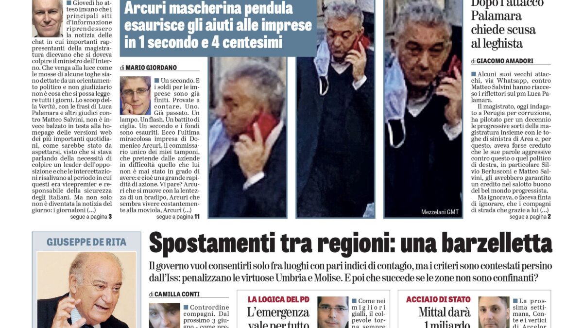 Oggi in edicola