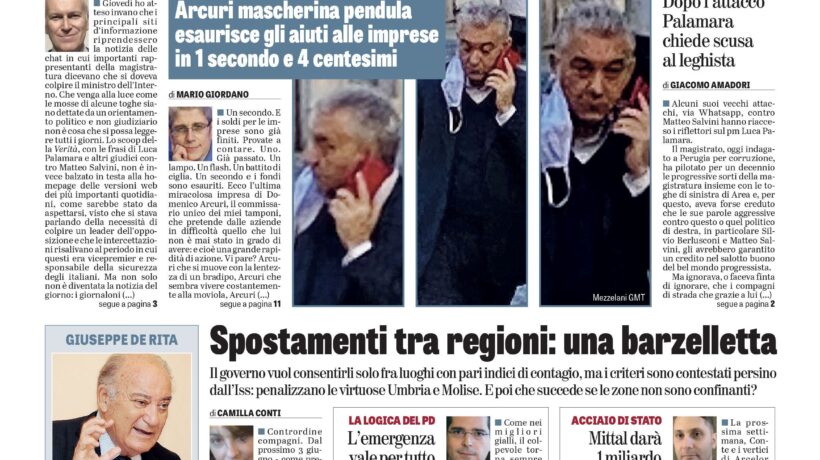 Oggi in edicola