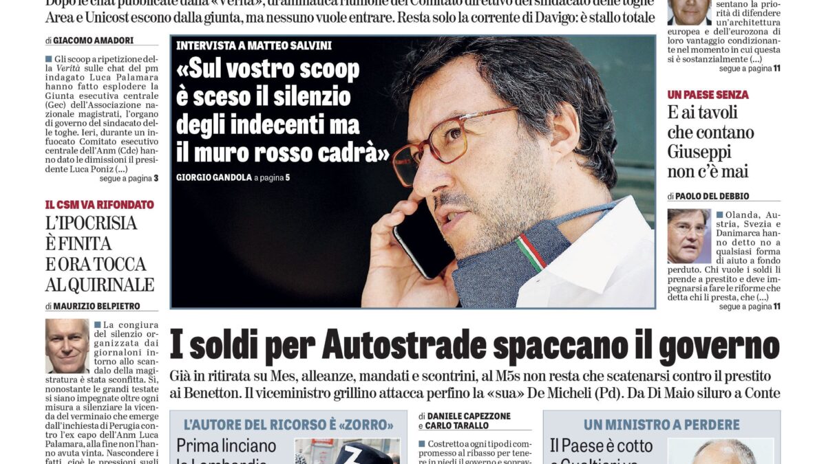 Oggi in edicola