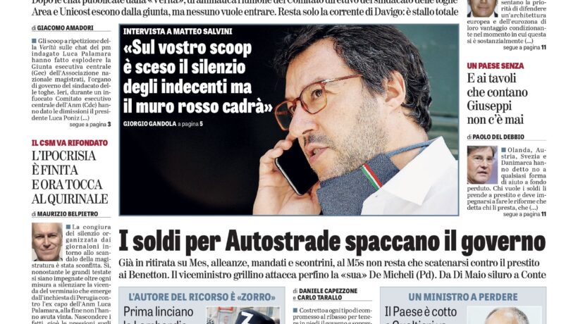 Oggi in edicola