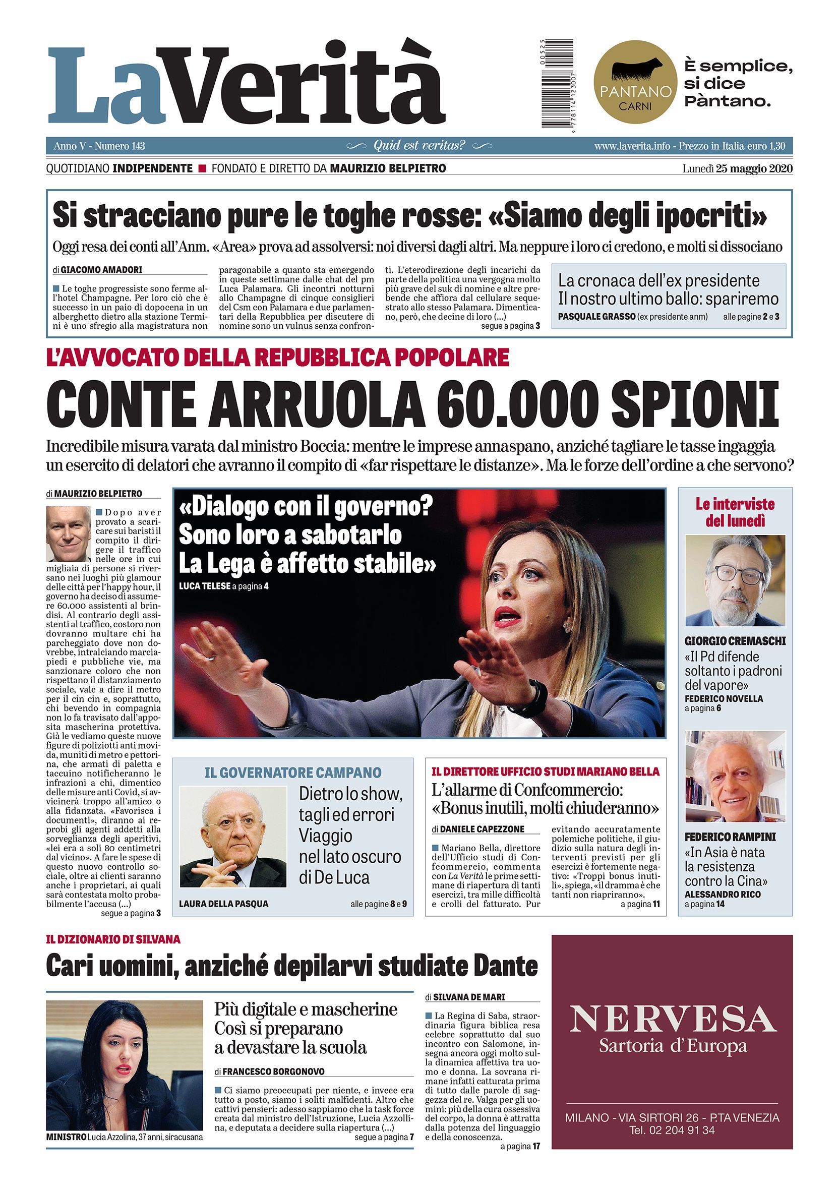 Oggi in edicola