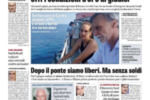 Oggi in edicola