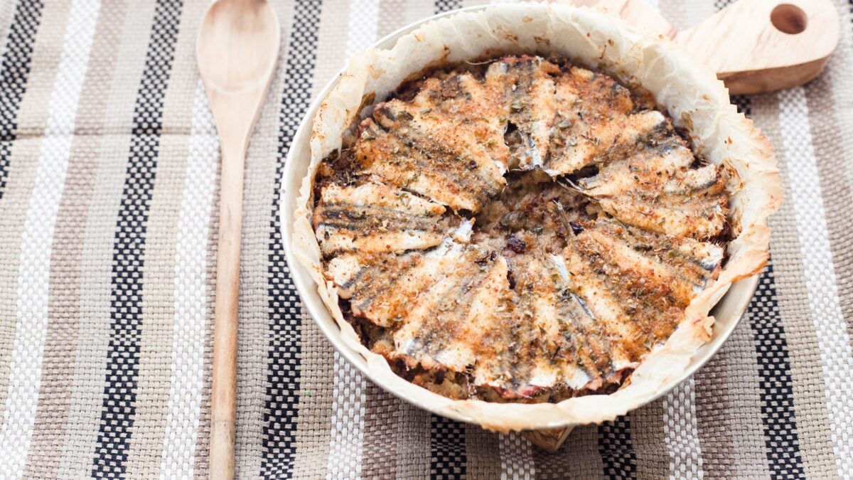Cuciniamo insieme: tortino di alici al profumo di pistacchio