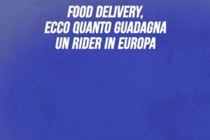 Food delivery, ecco quanto guadagna un rider in Europa