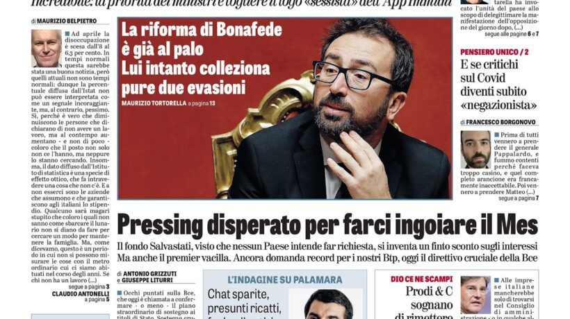 Oggi in edicola