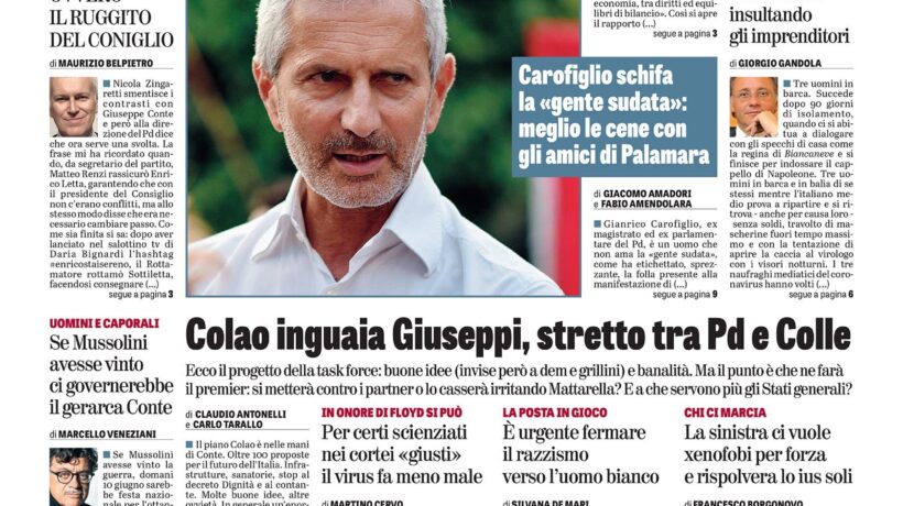 Oggi in edicola