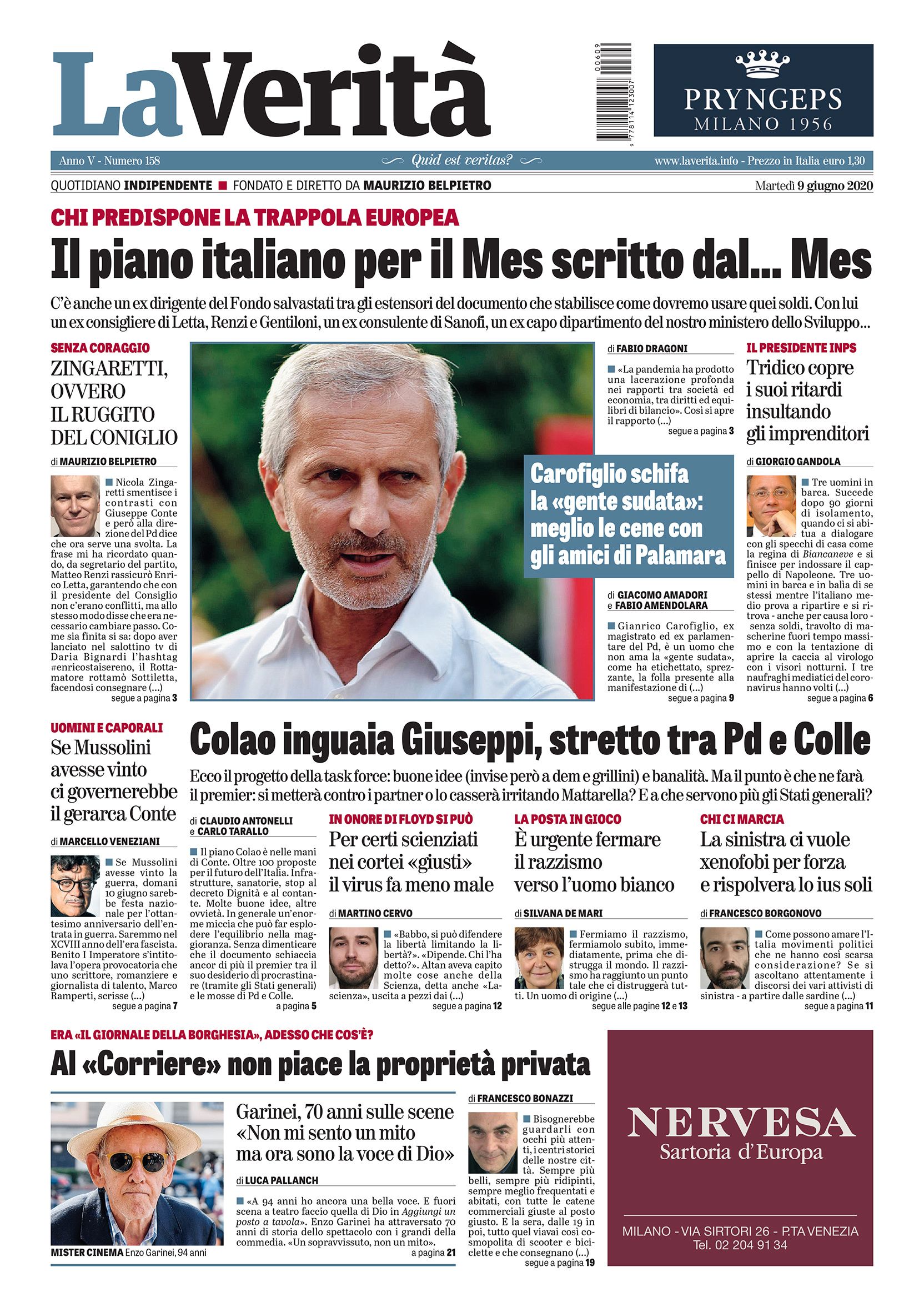 Oggi in edicola