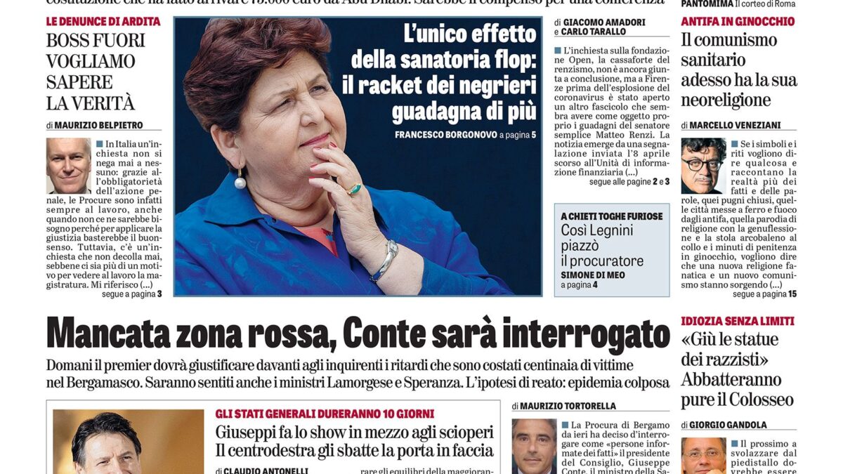 Oggi in edicola