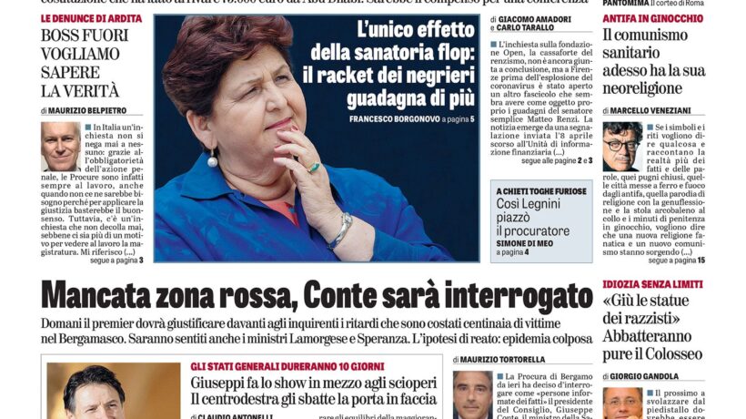 Oggi in edicola