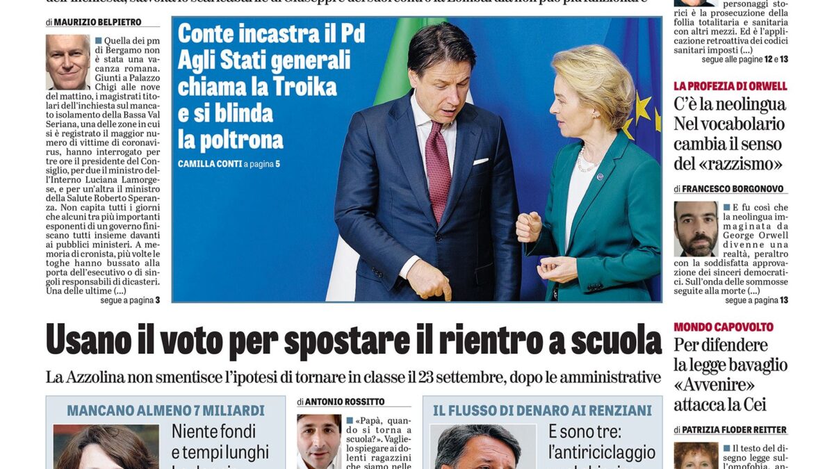 Oggi in edicola