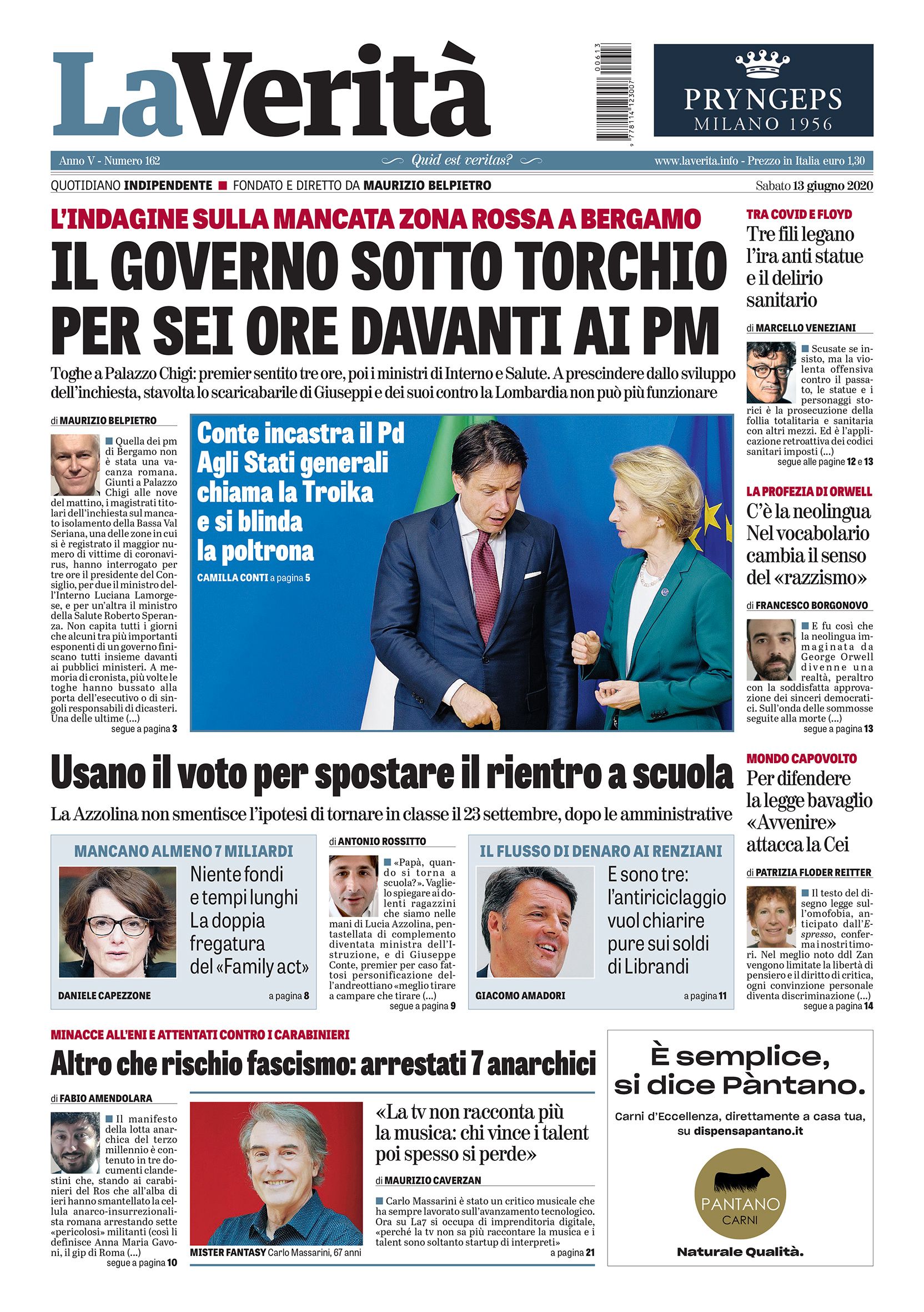 Oggi in edicola