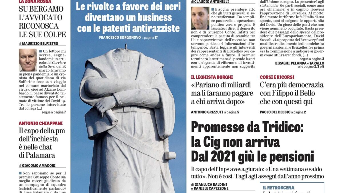 Oggi in edicola