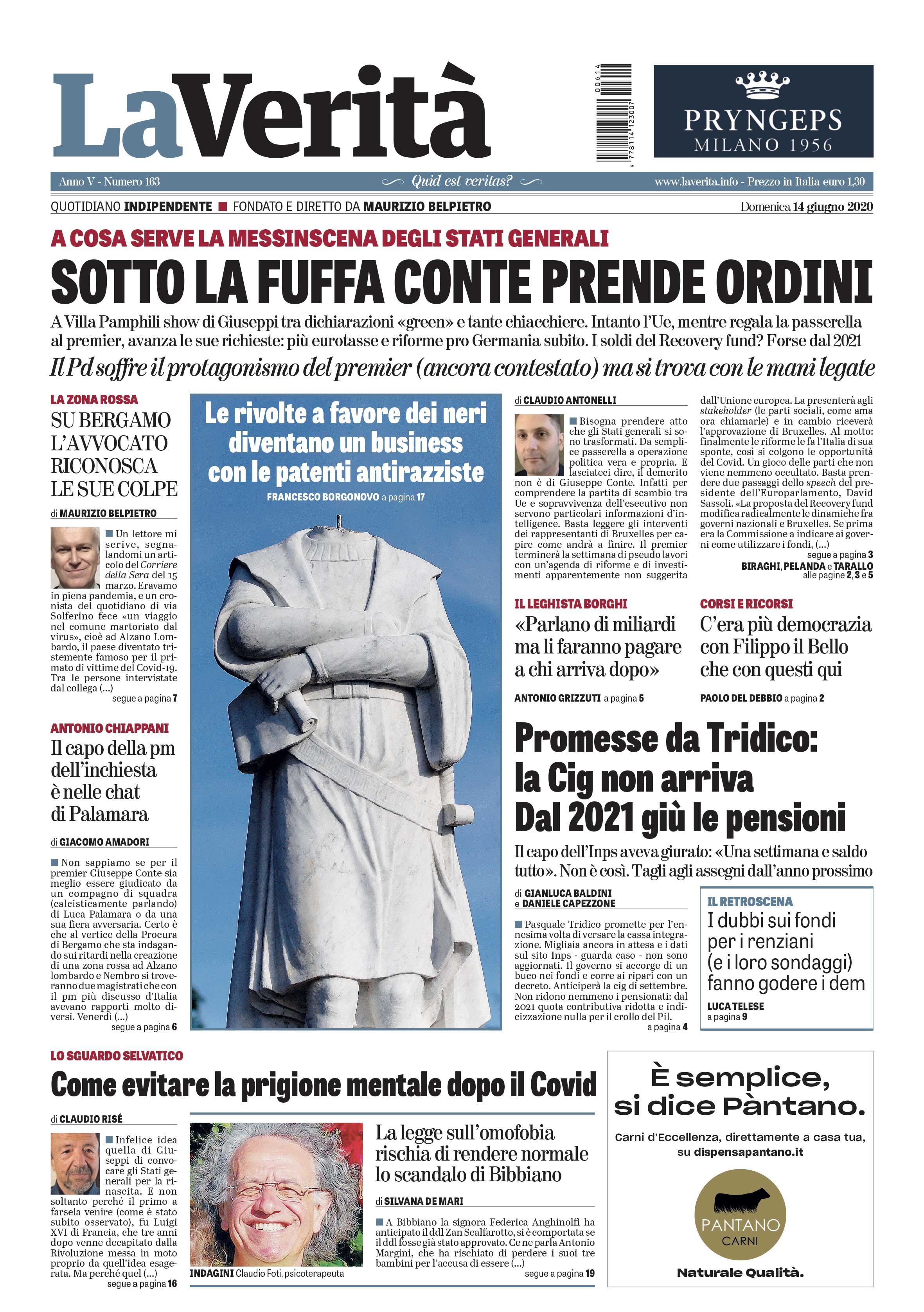 Oggi in edicola