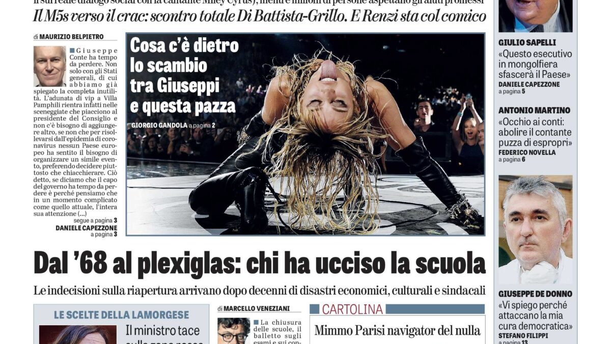 Oggi in edicola