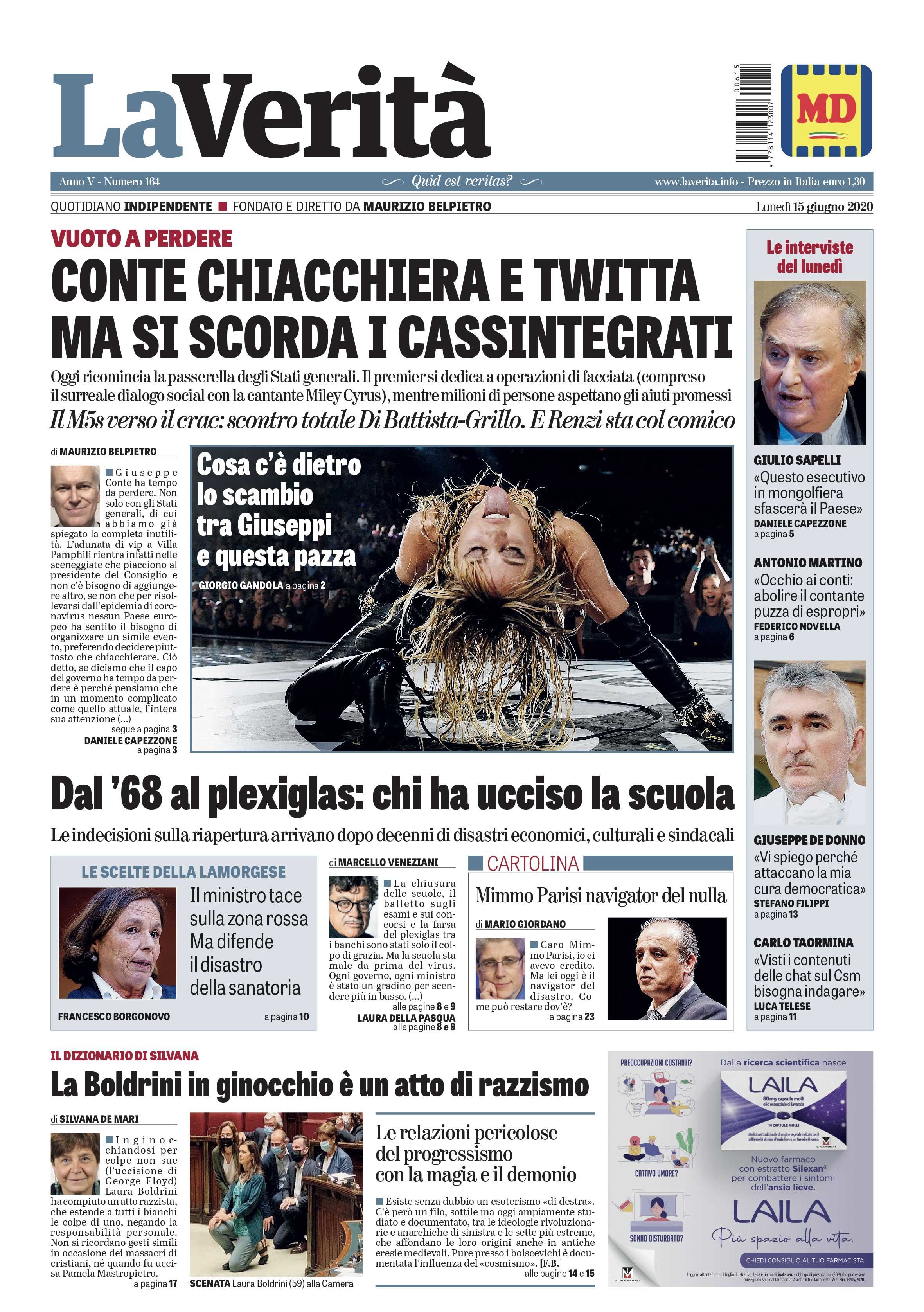 Oggi in edicola