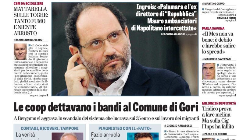 Oggi in edicola