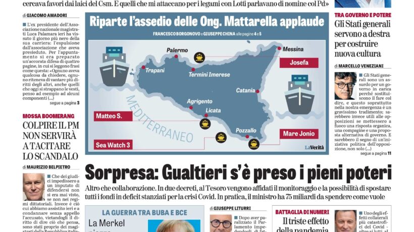 Oggi in edicola