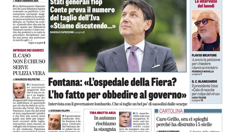 Oggi in edicola