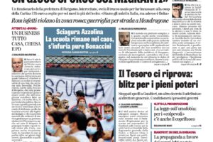 Oggi in edicola