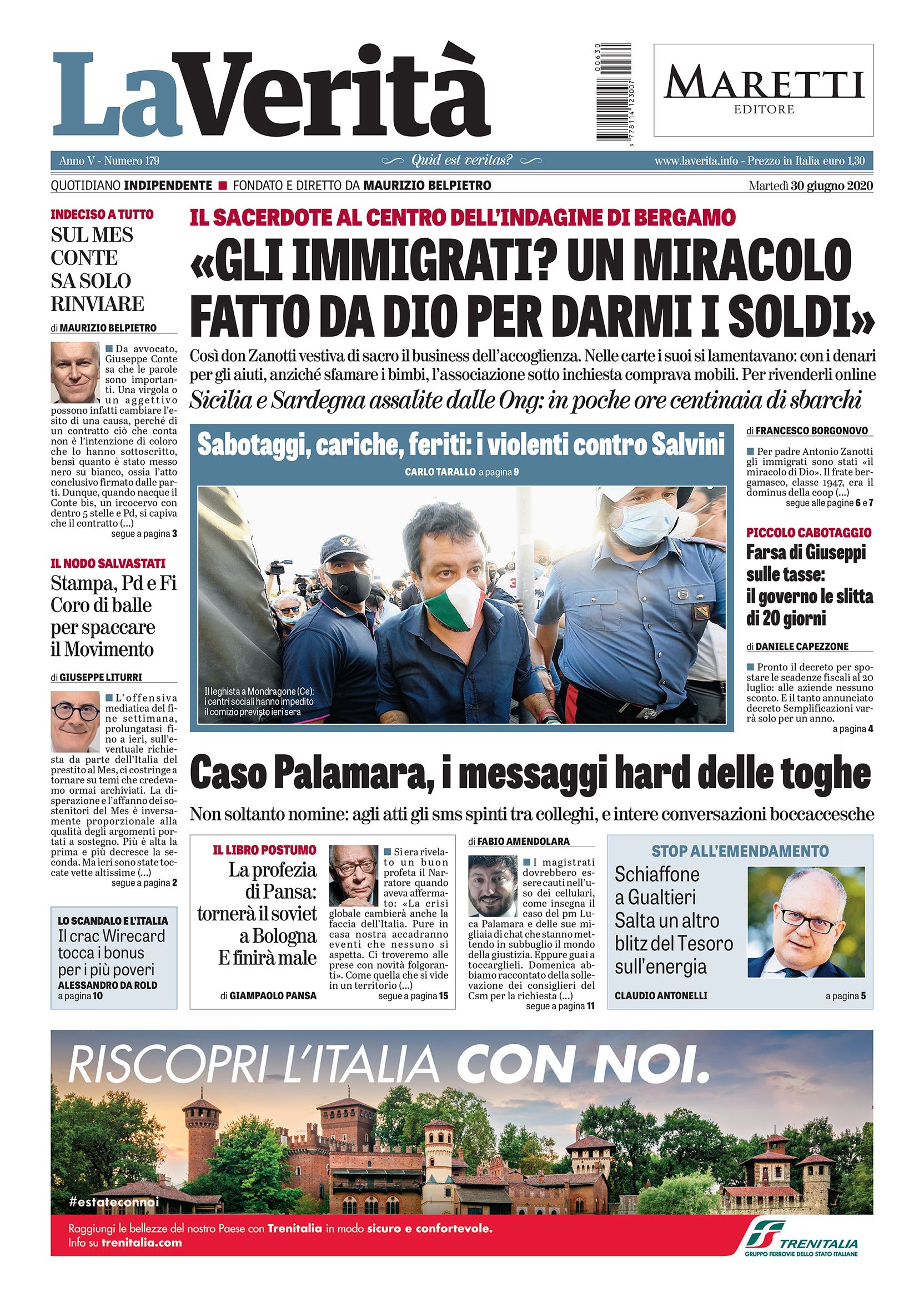 Oggi in edicola