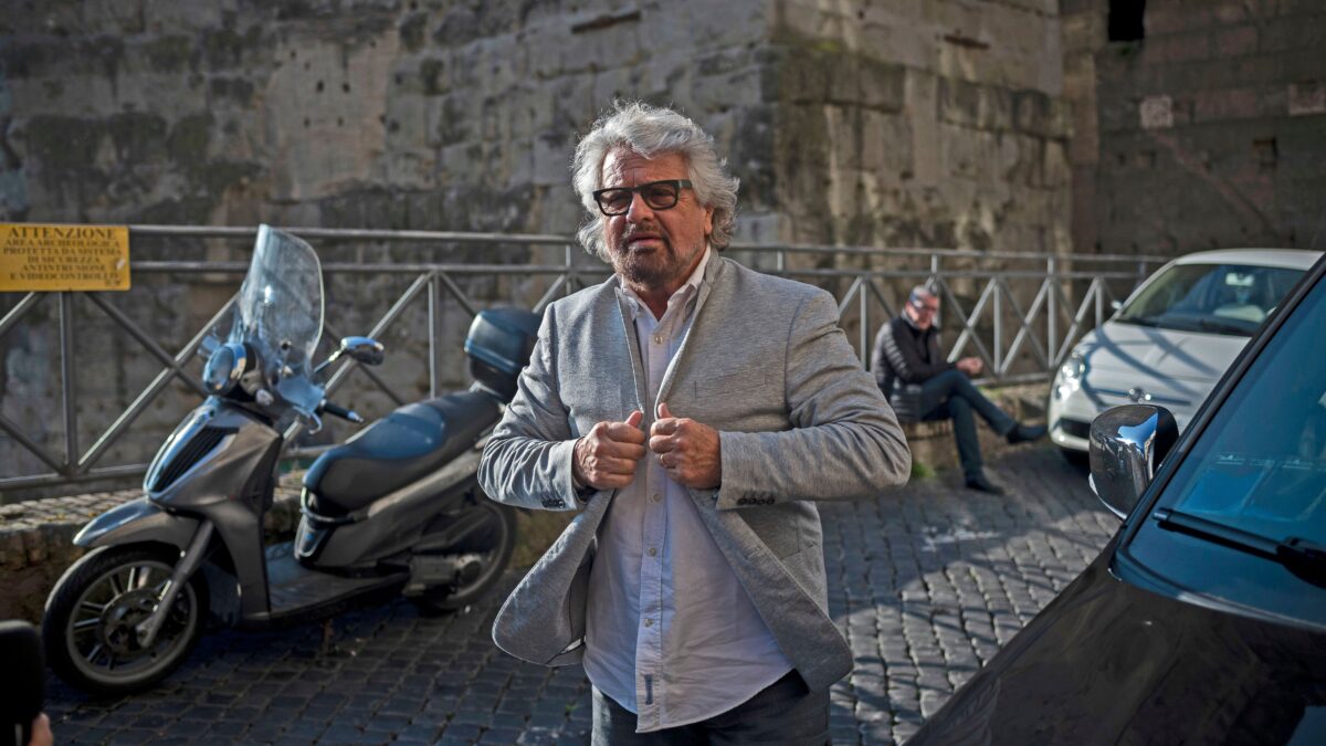Grillo posa la banda larga al posto di Giuseppi