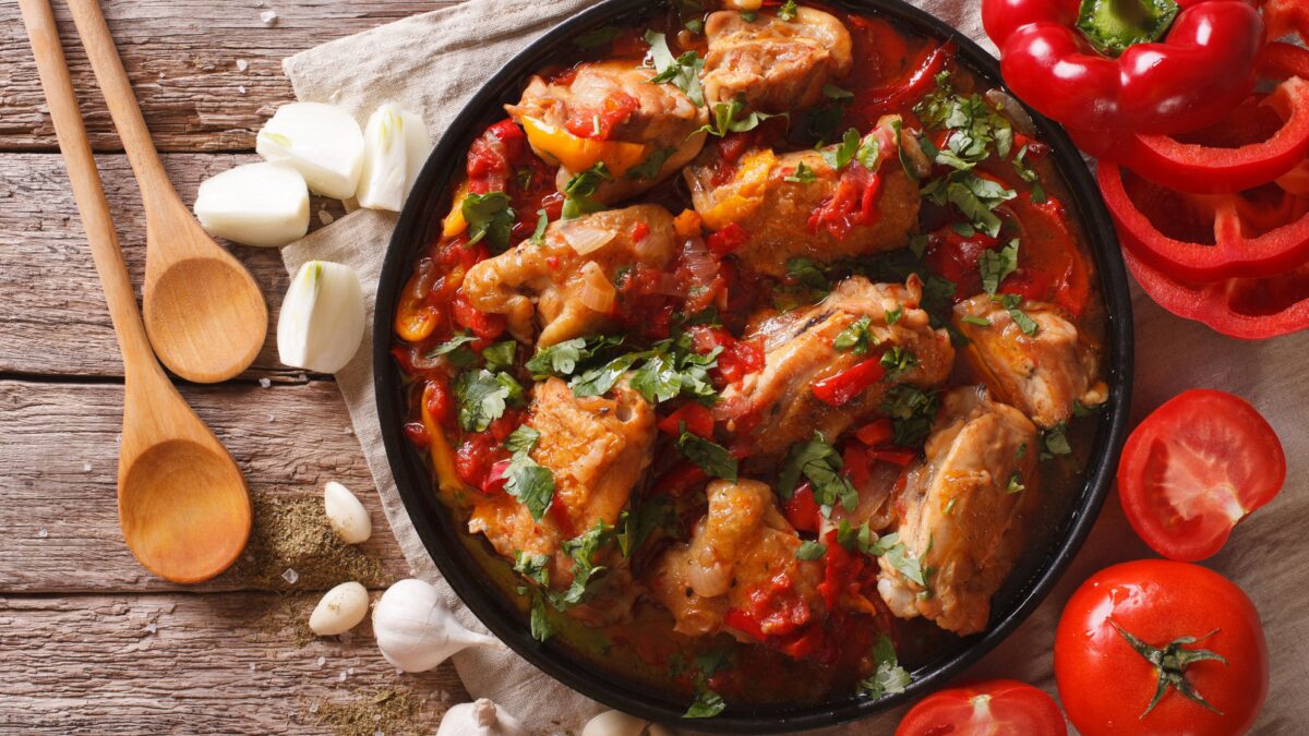 Cuciniamo insieme: pollo con i peperoni