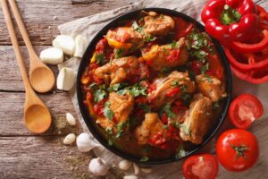Cuciniamo insieme: pollo con i peperoni