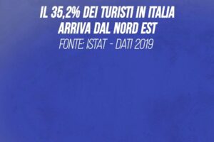 Il 35,2% dei turisti in Italia arriva dal Nordest